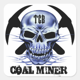 ADESIVO QUADRADO TCB SKULL