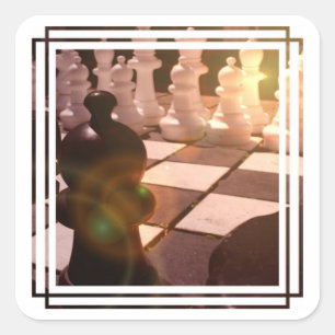 Adesivo Quadrado Tchess Grandmaster Stickers