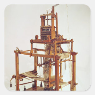 Adesivo Quadrado Tear projetado pelo jacquard de Joseph Marie