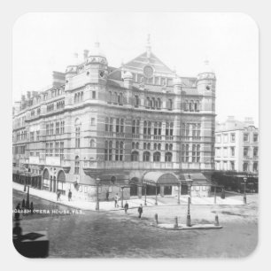 Adesivo Quadrado Teatro da ópera inglês real, 1891