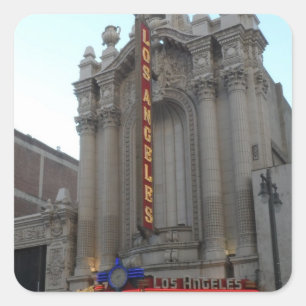 Adesivo Quadrado Teatro de Los Angeles