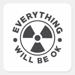 Adesivo Quadrado Tecnologia Tecnológica Radiológica Tudo Vai Fica