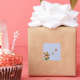 ADESIVO QUADRADO TEDDYBEAR WALING