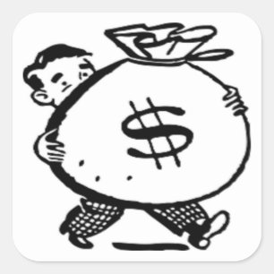 ADESIVO QUADRADO TEM DINHEIRO?