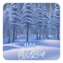 Tema da Floresta de inverno Natal