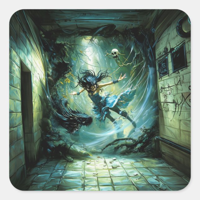 Adesivo Quadrado Tempest (Frente)