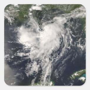 Adesivo Quadrado Tempestade tropical Edouard