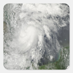 Adesivo Quadrado Tempestade tropical Hermine no Golfo do México