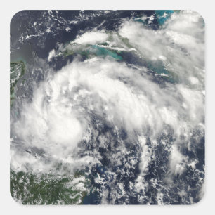 Adesivo Quadrado Tempestade tropical Karl