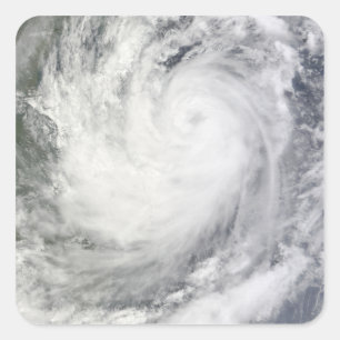 Adesivo Quadrado Tempestade tropical Ketsana