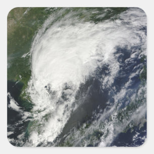 Adesivo Quadrado Tempestade tropical Kompasu