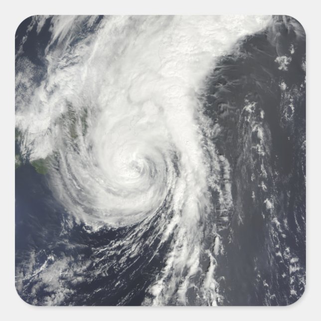 Adesivo Quadrado Tempestade tropical Krovanh (Frente)