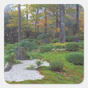Adesivo Quadrado Templo Sanzen-in, Ohara, Kyoto, Japão 2
