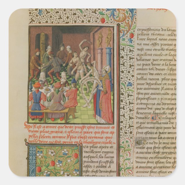 Adesivo Quadrado Temporal e terminal (Frente)