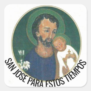 ADESIVO QUADRADO TEMPOS DE SAN JOSE PARA ESTOS