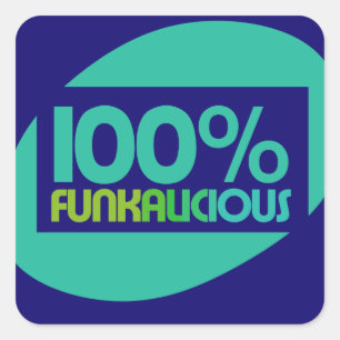Adesivo Quadrado Tenho que amar o funk
