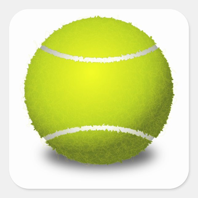 Adesivo Quadrado Tênis Ball (Frente)
