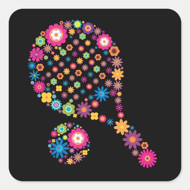 Adesivo Quadrado Tênis de remo (Frente)