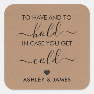 Adesivo Quadrado Ter e segurar no caso de ficar frio