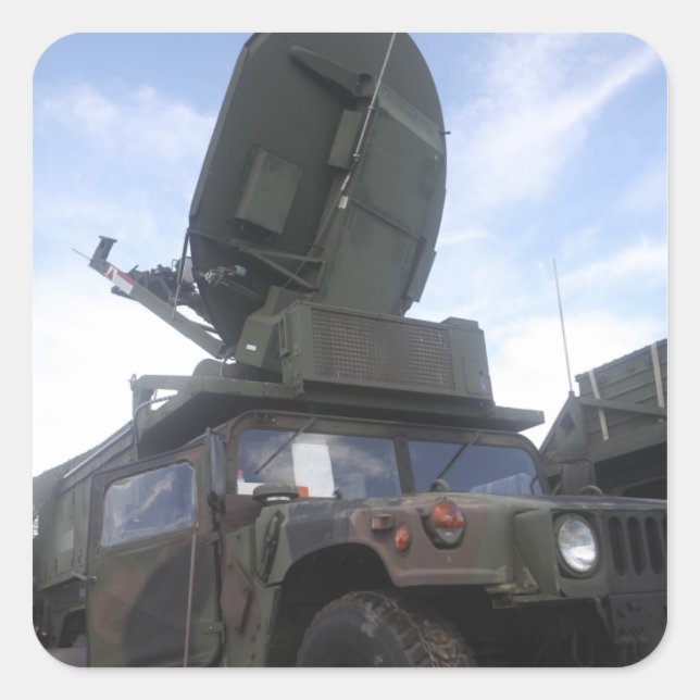 Adesivo Quadrado Terminal de Satélite Tático Phoenix (Frente)