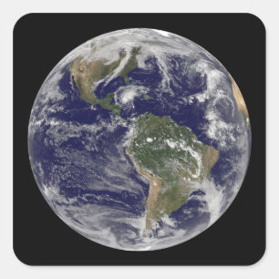 Adesivo Quadrado Terra completa que mostra o furacão Paloma