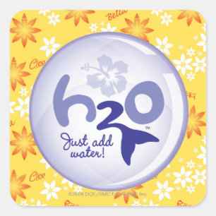 Adesivo Quadrado Teste padrão conhecido amarelo