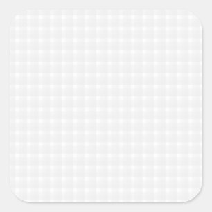 Adesivo Quadrado Teste padrão da verificação do guingão. Cinzas