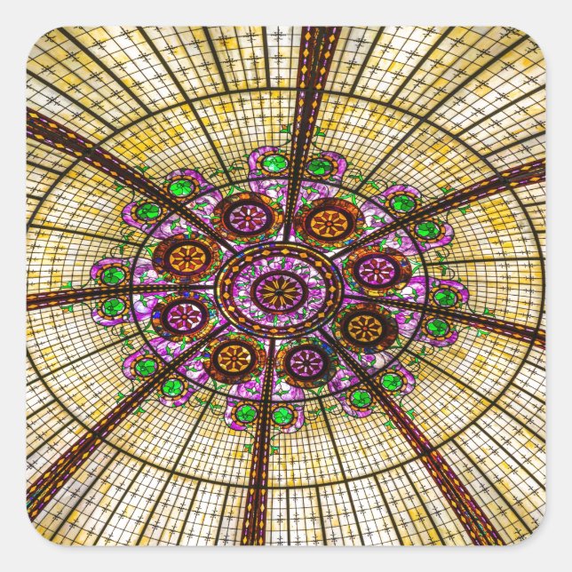 Adesivo Quadrado Teto do Hotel Paris em Las Vegas (Frente)