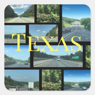 Adesivo Quadrado texas