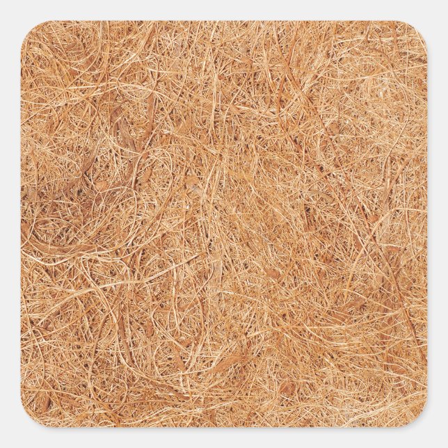 Adesivo Quadrado Textura de coco (Frente)