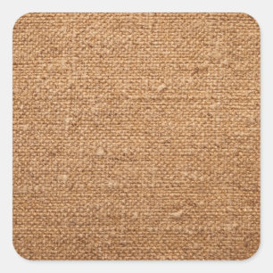 Adesivo Quadrado Textura velha das canvas do algodão para o fundo