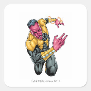Adesivo Quadrado Thaal Sinestro 8