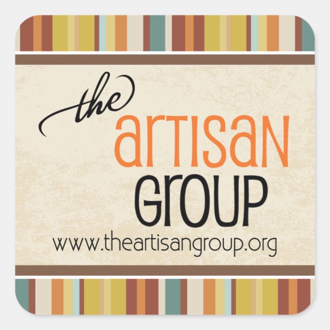 Adesivo Quadrado The Artisan Group Sticker (quadrado) (Frente)