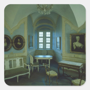 Adesivo Quadrado The Cosel Room, Burg Stolpen, c.1100