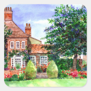 Adesivo Quadrado The Manor House, Heslington, York