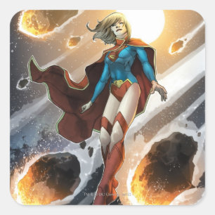 Adesivo Quadrado The New 52 - Supergirl #1