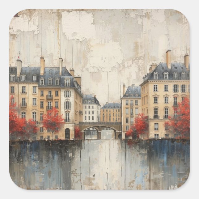 Adesivo Quadrado The Quarters Design 01  (Frente)