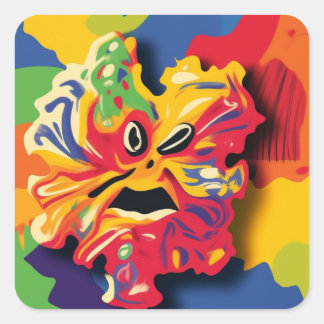 Adesivo Quadrado the sinester eco