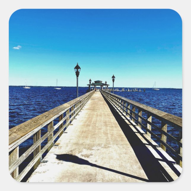 Adesivo Quadrado The Vanishing Point (Frente)