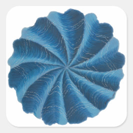 Adesivo Quadrado Third Eye Chakra Art Nº 2