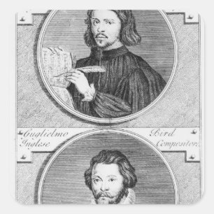 Adesivo Quadrado Thomas Tallis e William Byrd