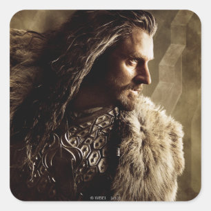 Adesivo Quadrado THORIN OAKENSHIELD™ Caracter Poster 1