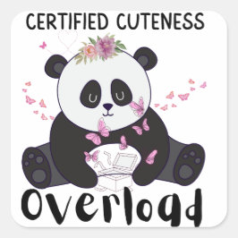 Adesivo Quadrado Throw Pillow