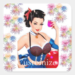 Adesivo Quadrado Thunder_Cove da Garota do Coquetel