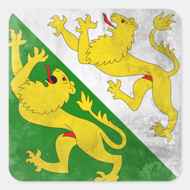 Adesivo Quadrado Thurgau (Frente)