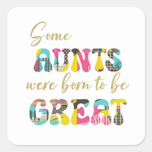 Adesivo Quadrado tia excelente