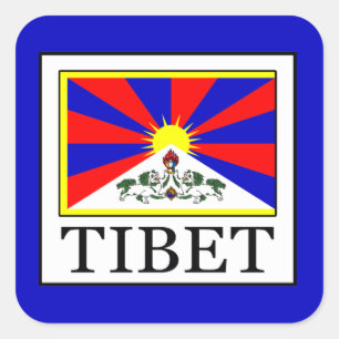 Adesivo Quadrado Tibet