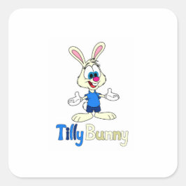 Adesivo Quadrado Tilly Bunny