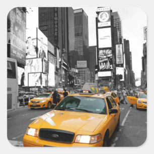 Adesivo Quadrado Times Square Nova Iorque USA