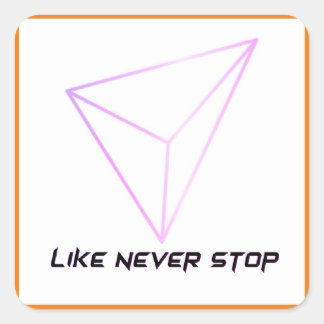 Adesivo Quadrado Tipo de autocolante para artigos de papelaria e es